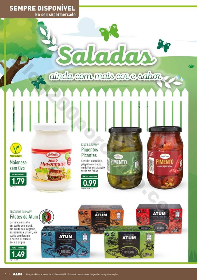 Antevisão Folheto ALDI Promoçõesa partir de 4 a