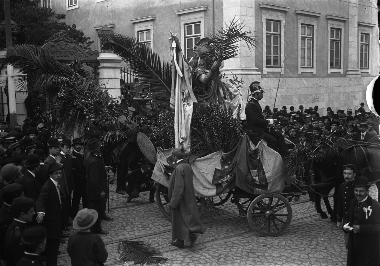 Carnaval, carro alegórico, Rua da Escola Politéc