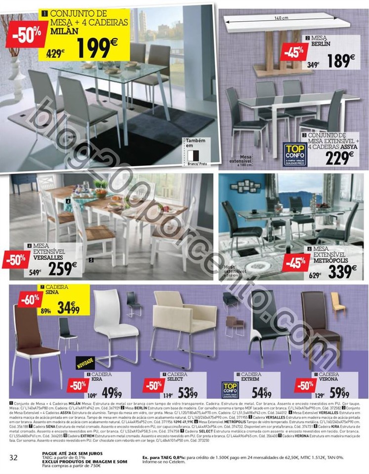 Antevisão Folheto CONFORAMA Promoções de 28 jul