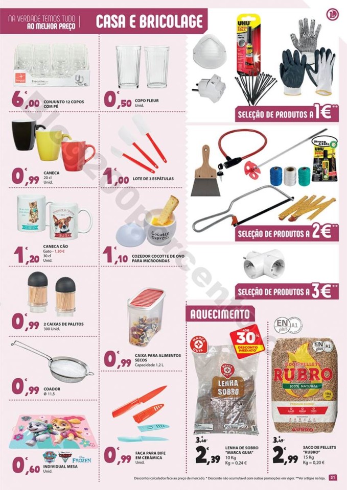 Antevisão Folheto E-LECLERC Promoções de 2 a 8 