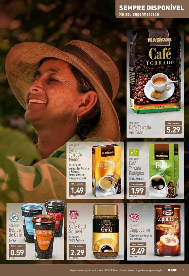Antevisão folheto ALDI Promoções a partir de 15