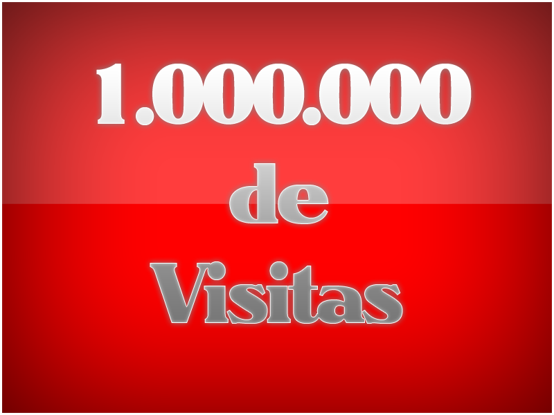 1 milhao de visitas