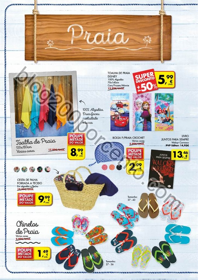 Antevisão Folheto PINGO DOCE Bazar - verão promo