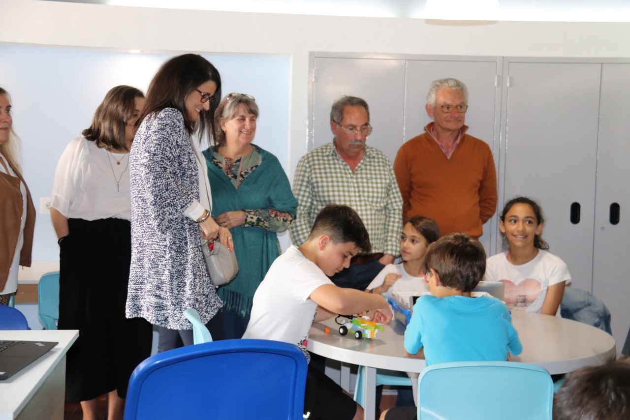 Inaugura├º├úo Sala do Futuro - Escola Alexan