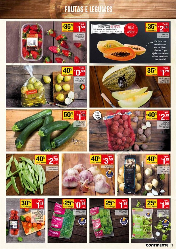 Antevisão Folheto CONTINENTE Madeira promoções 