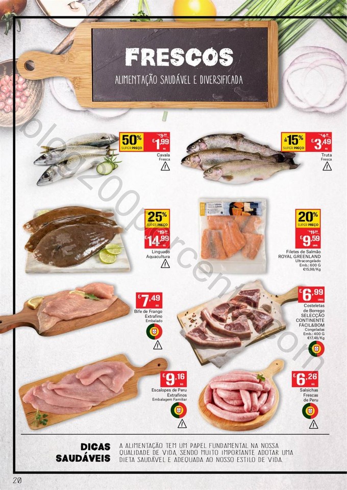 Novo Folheto CONTINENTE Bio &amp; Saudável promoçõe