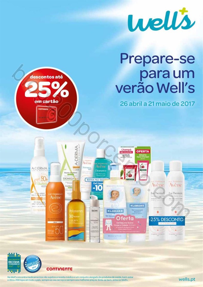 Novo Folheto Extra WELLS Promoções até 21 maio 