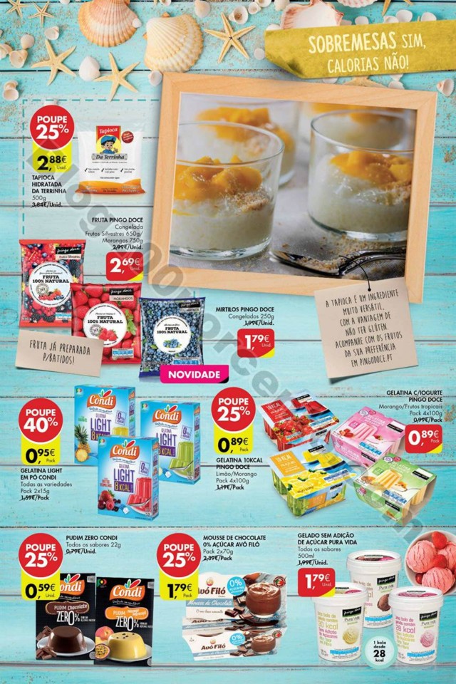 Antevisão Folheto PINGO DOCE Verão promoções d