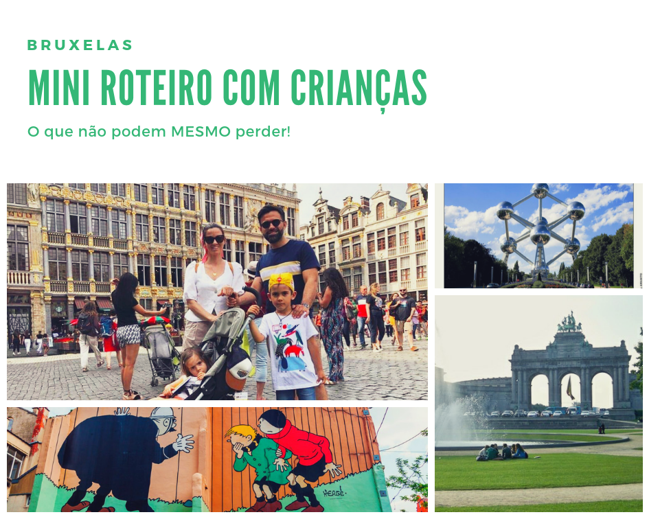 Bruxelas o que fazer com crianças