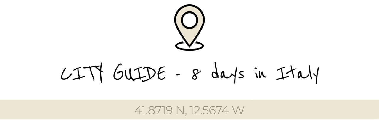 CityGuide Italy, 8 days in Northern Italy - The2Planners