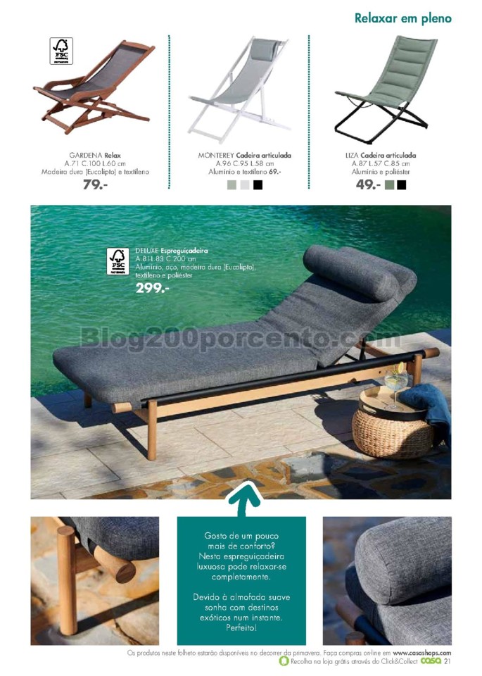 antevisão folheto CASA Jardim Promoções de 30 m