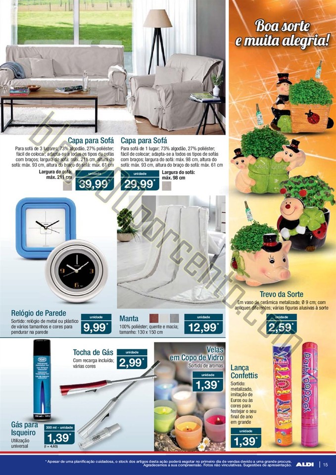 Antevisão Folheto ALDI Semana Natal - Ano novo a 