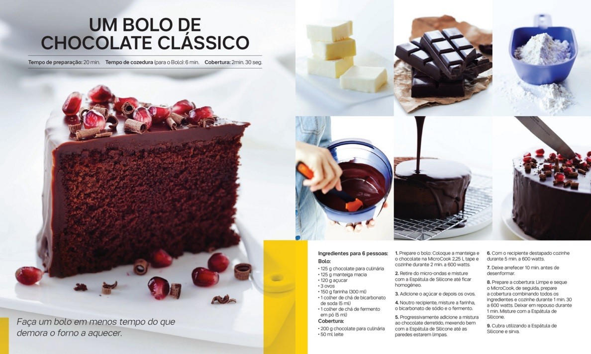 Bolo De Chocolate Artigos Ana