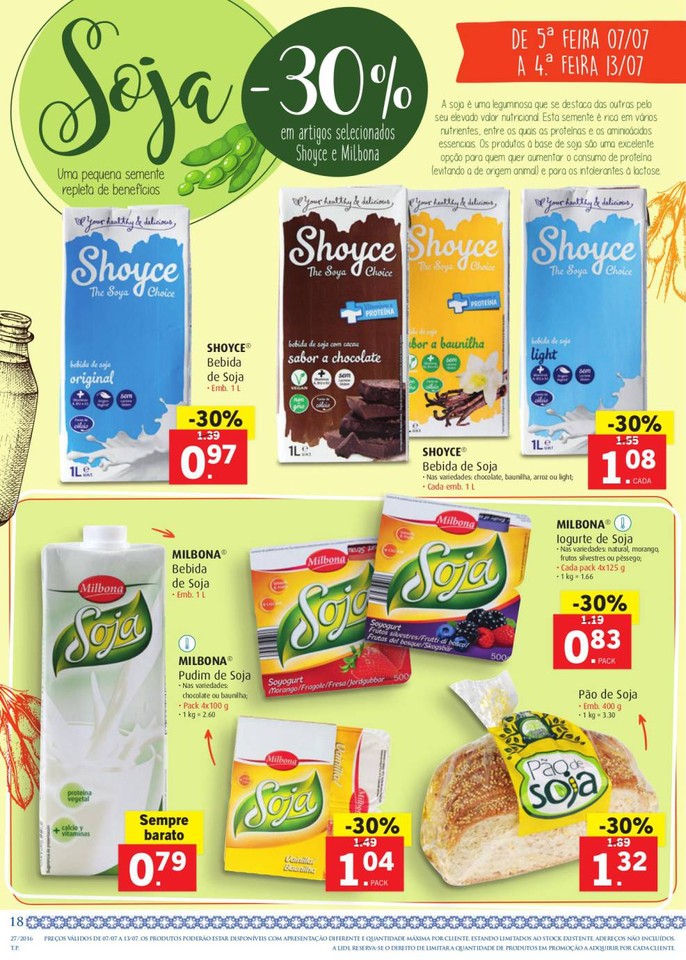 Antevisão Folheto LIDL Promoções de 7 a 13 julh