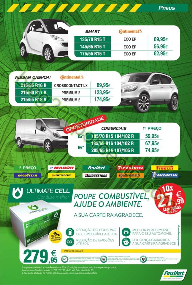 Antevisão Folheto FEU VERT Promoções de 1 a 28 