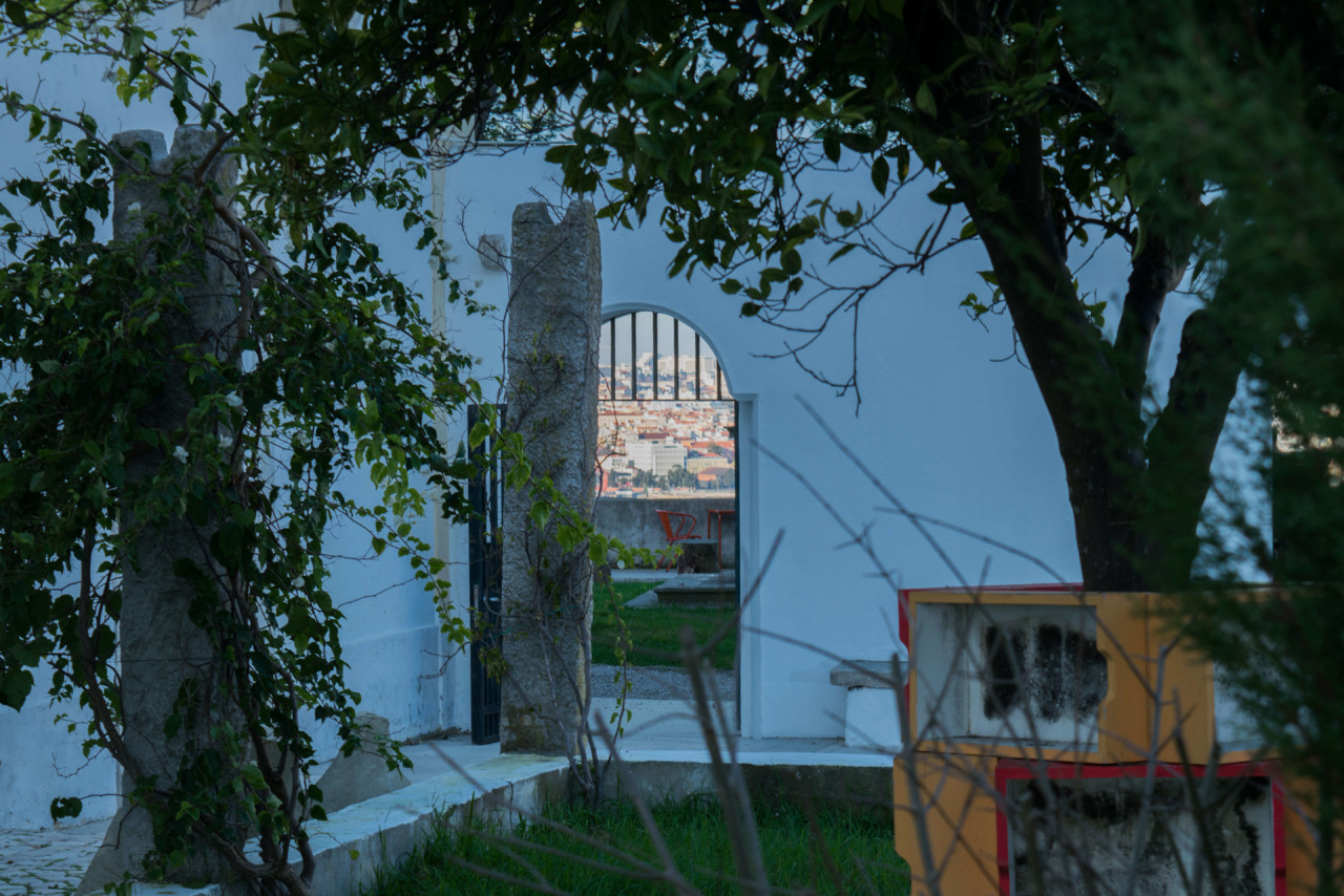 Casa da Cerca, pátio interior