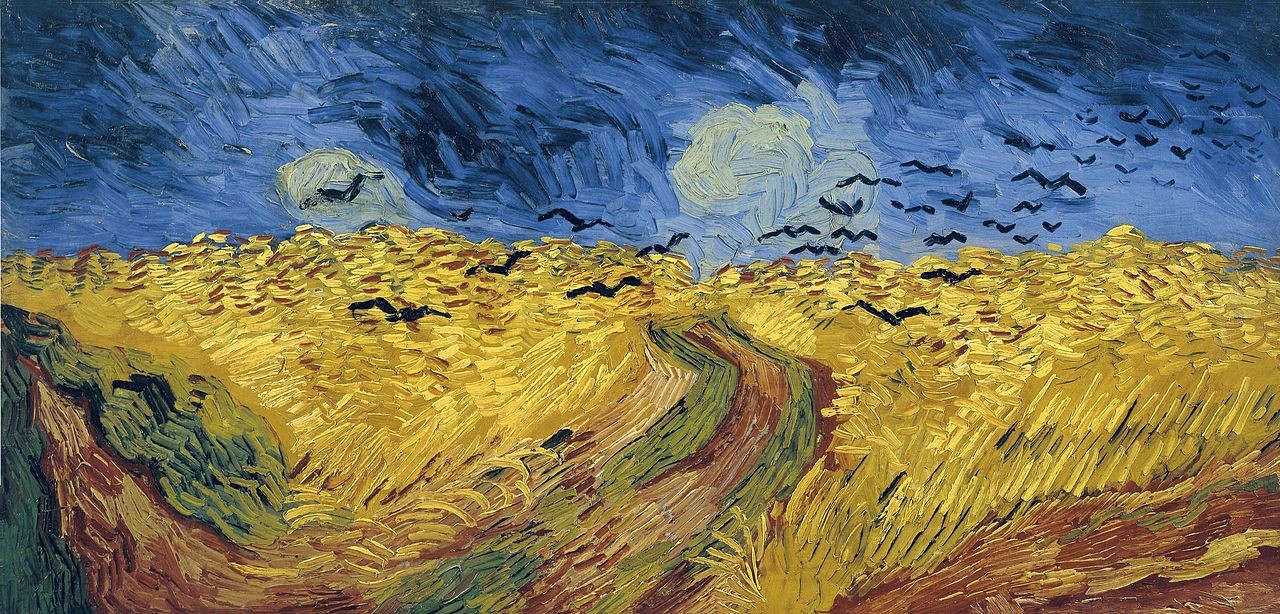 Campo de trigo com corvos Vincent_Van_Gogh