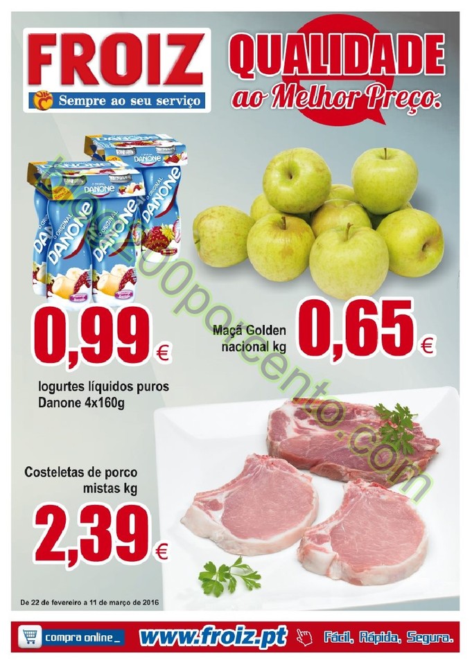Novo Folheto FROIZ promoções até 11 março p1.j