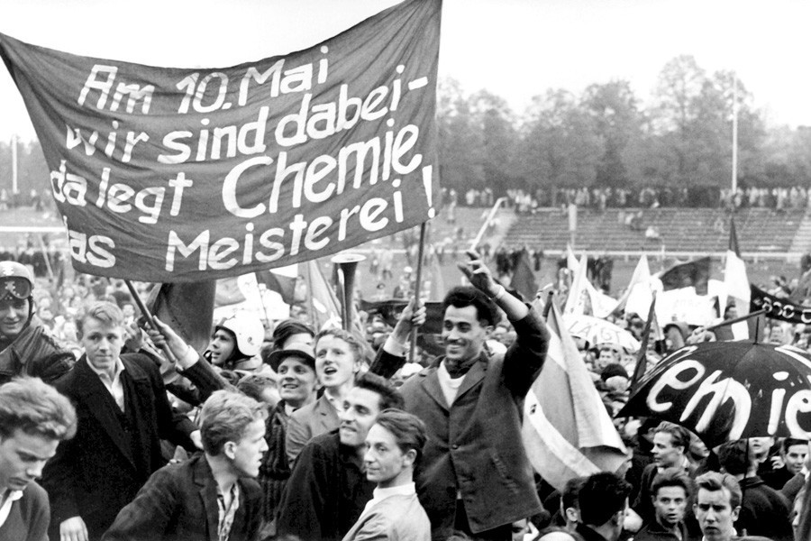 Adeptos fizeram a festa em peso