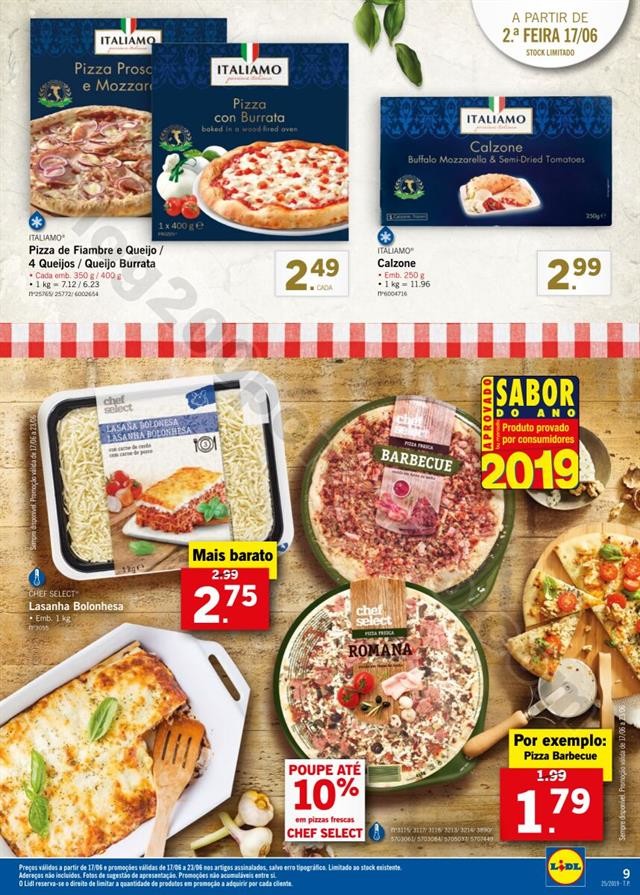 Antevisão Folheto LIDL Promoções de 17 a 23  ju