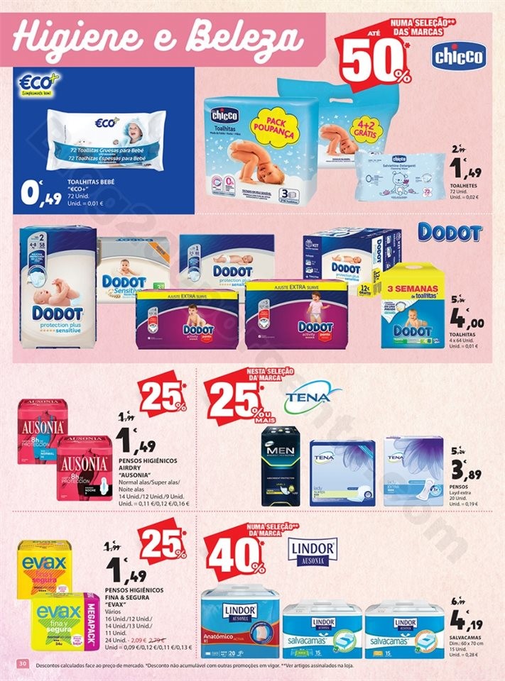 Antevisão Folheto E-LECLERC Promoções de 31 jan