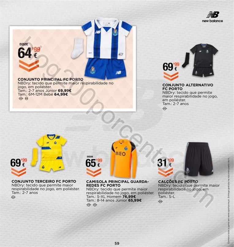 Novo Folheto SPORT ZONE Especial Futebol promoçõ