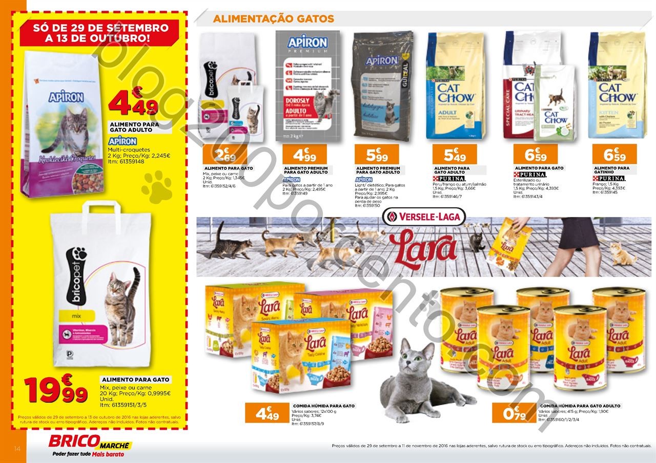 Novo Folheto Pet Shop promoções de 29 setembro a 11