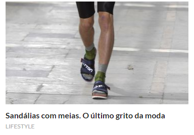 Sapo - Sandálias com Meias