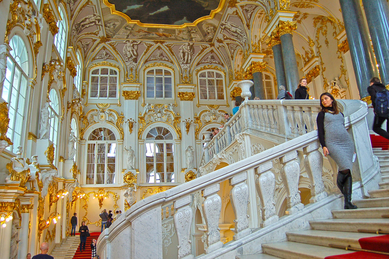 Museu Hermitage, em São Petersburgo Museu Hermitage, em São Petersburgo