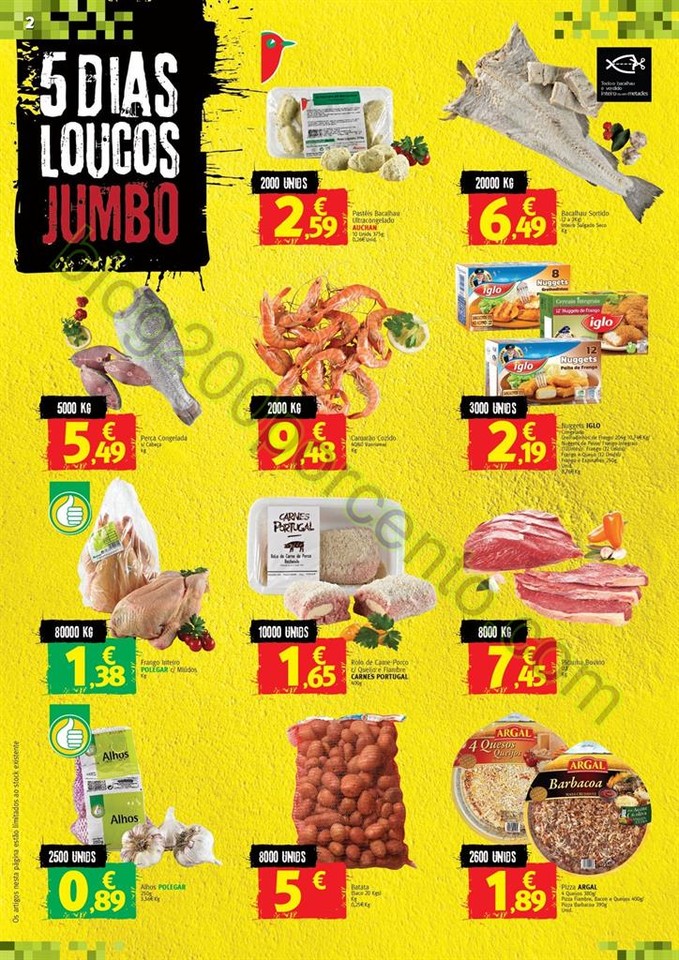Antevisão Folheto JUMBO 5 dias loucos promoções