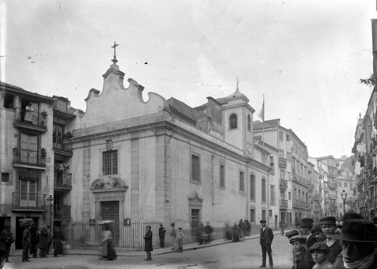 Ermida de Nossa Senhora da Saúde, 1902, foto de M