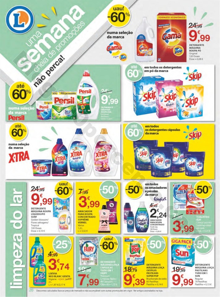 Antevisão Folheto E-Leclerc Promoções de 25 abr