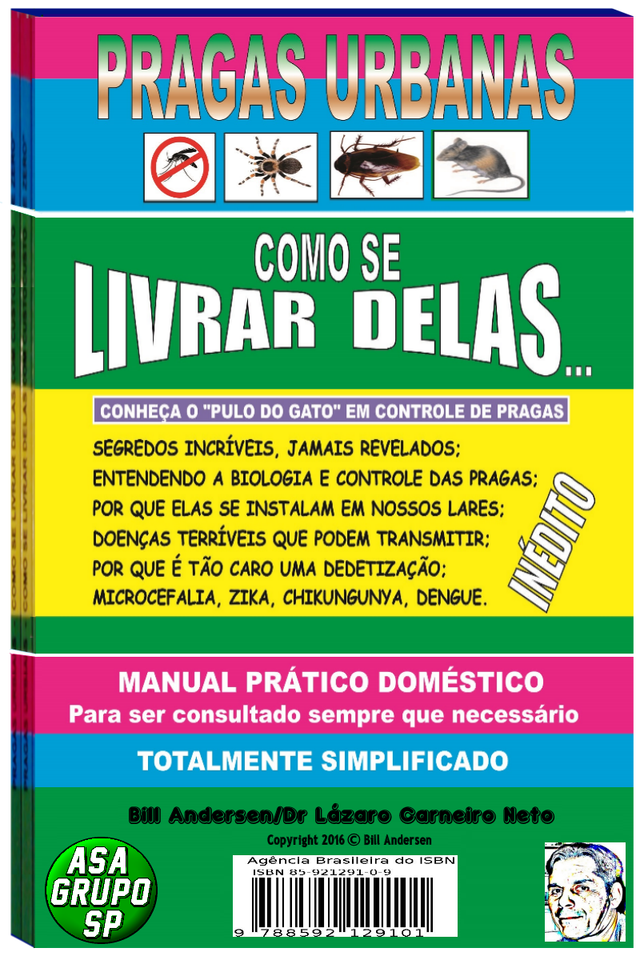 Livro Pragas Urbanas Bill A.-11 99604 6390--3427.2