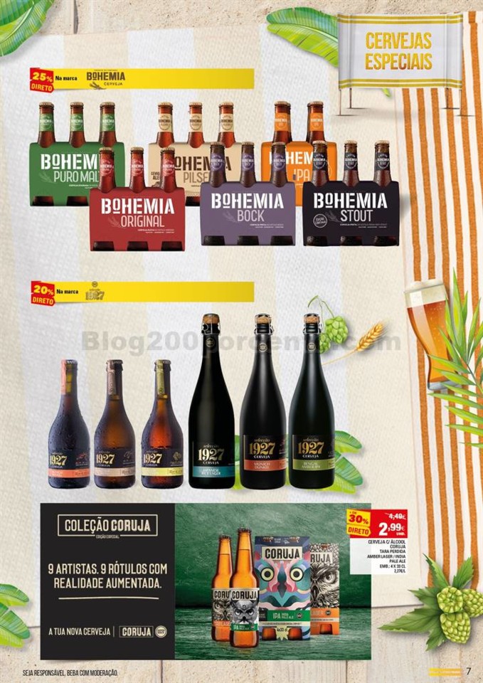continente cervejas e mariscos promoções de 9 a 