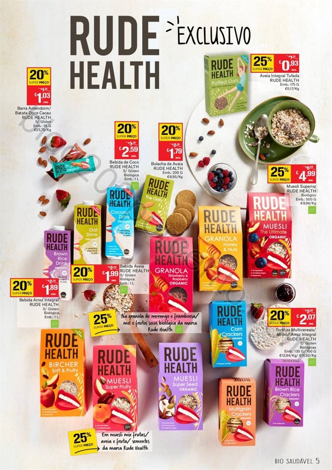 Novo Folheto CONTINENTE Bio &amp; Saudável promoçõe