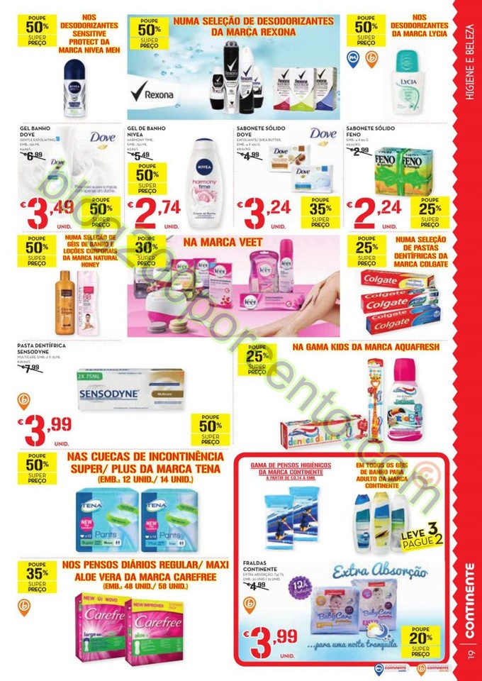 Antevisão Folheto CONTINENTE Promoções de 1 a 7