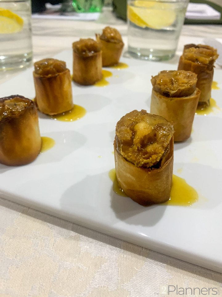 Portuguese Sausage Puffs with Honey-Mustard Sauce Recipe - The2Planners