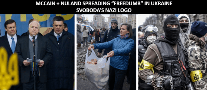 McCain and Nuland in Ukraine.