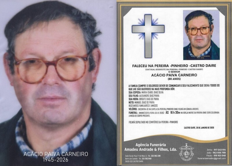 FOTO RIP DE ACÁCIO PAIVA CARNEIRO-81 ANOS (PEREIR
