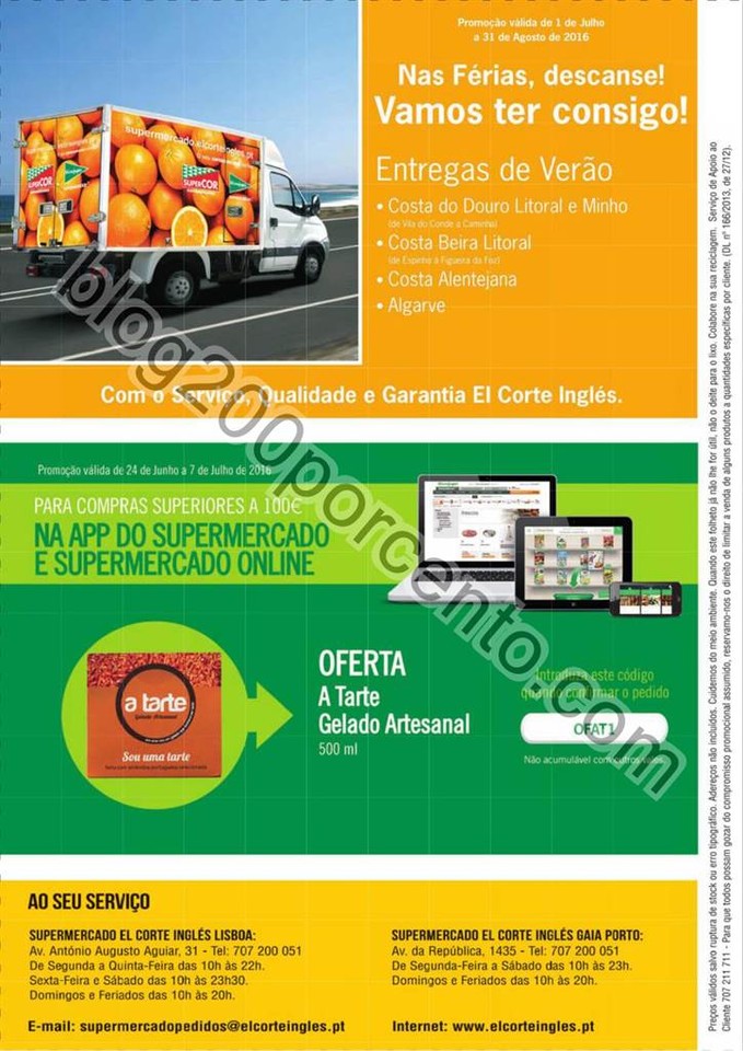 Antevisão Folheto EL CORTE INGLÉS Promoções de