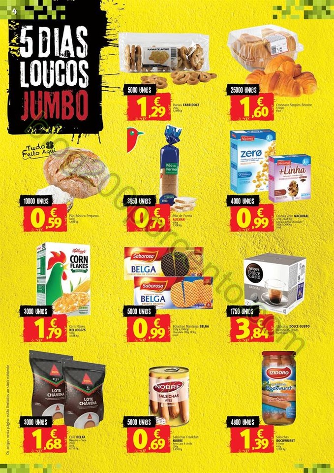 Antevisão Folheto JUMBO 5 dias loucos promoções