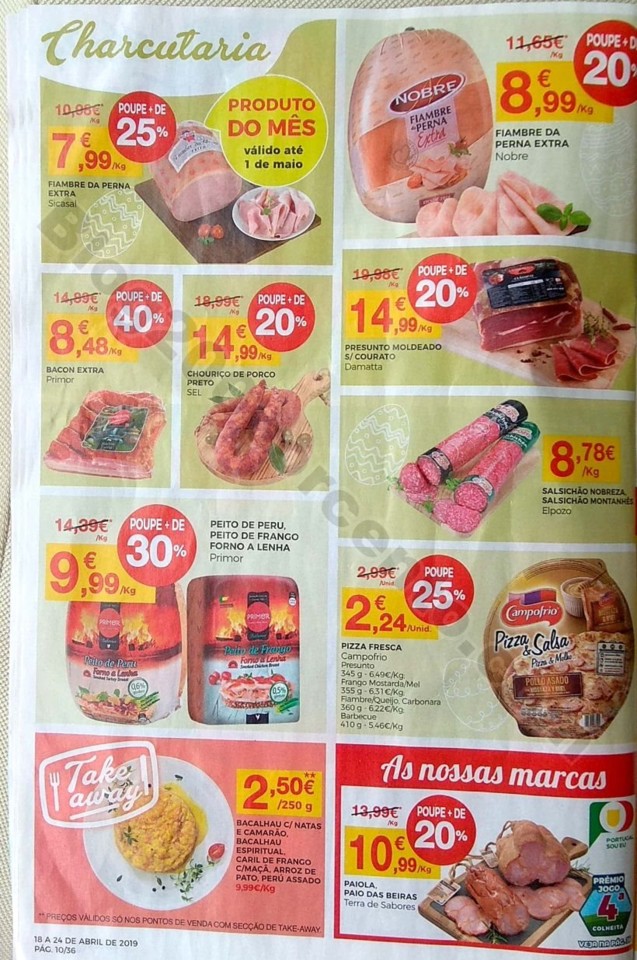 Intermarché Folheto promoções de 18 a 24 abril 