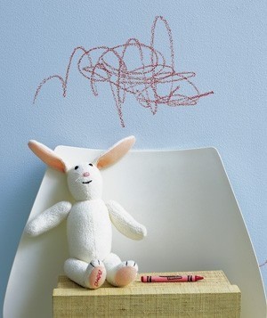 Para quem tem mini-artista na família, polvilhar 