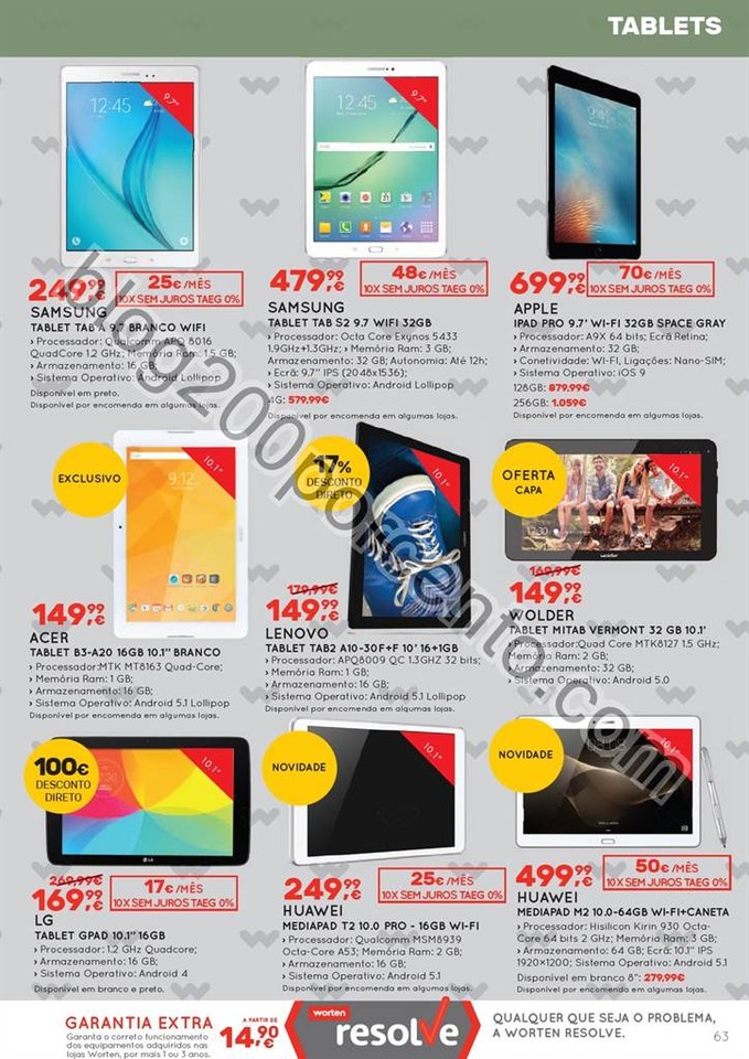 Novo Folheto WORTEN Lar promoções de 7 julho a 3