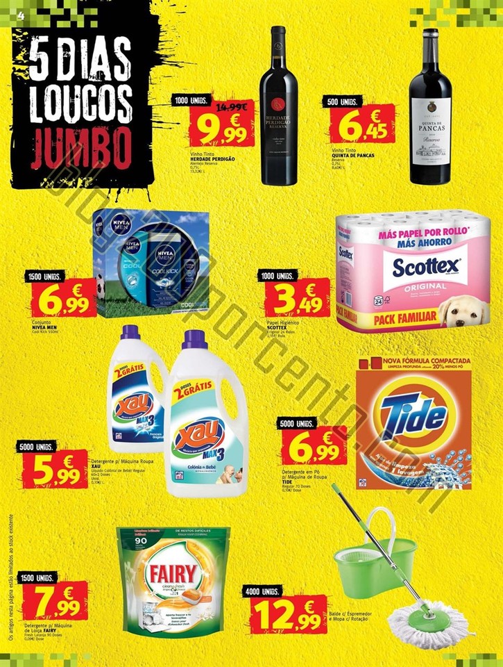 Antevisão Folheto JUMBO Extra Dias Loucos de 26 a