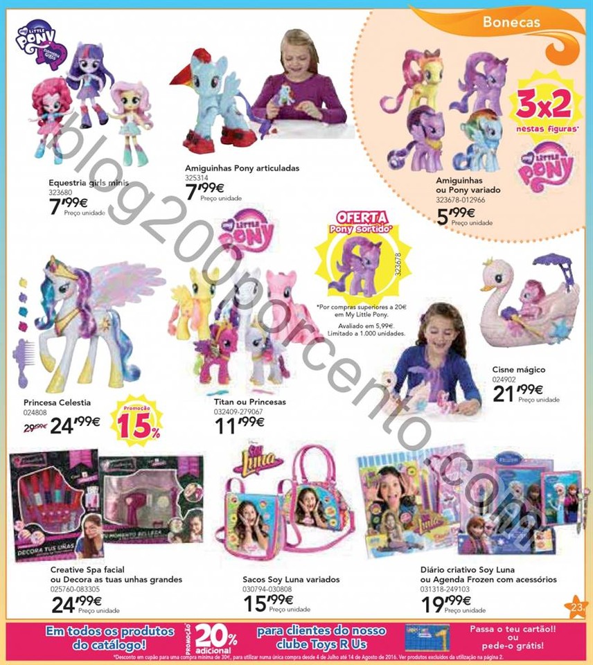 Novo Folheto TOYSRUS Promoções de 9 junho a 3 ju
