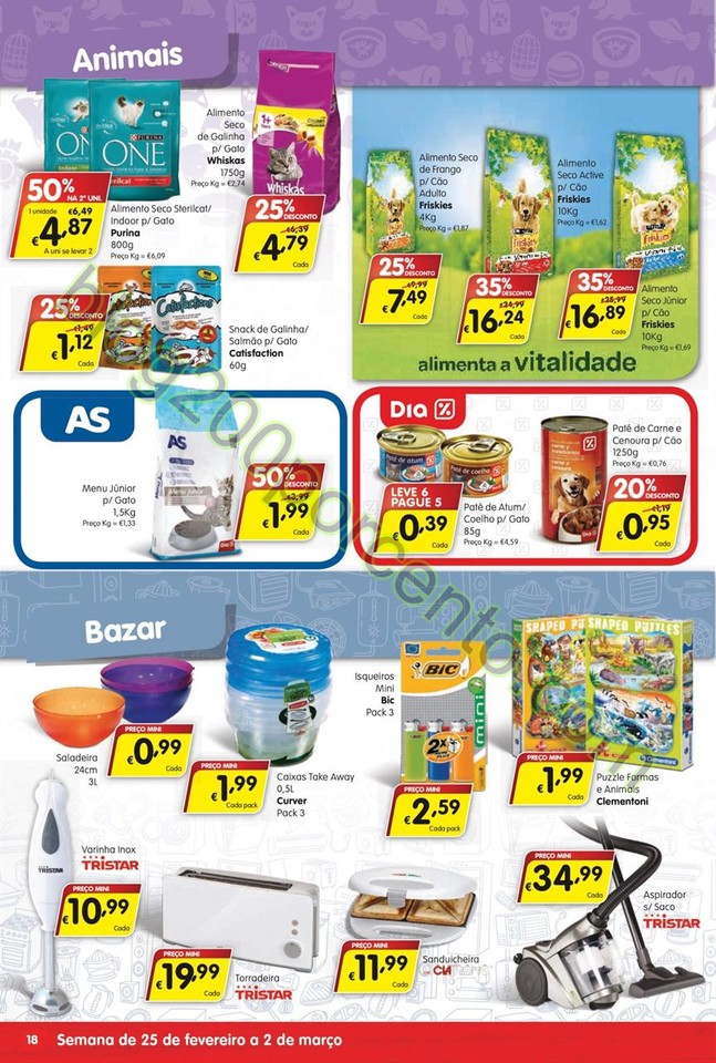 Antevisão Folheto MINIPREÇO Family de 25 feverei