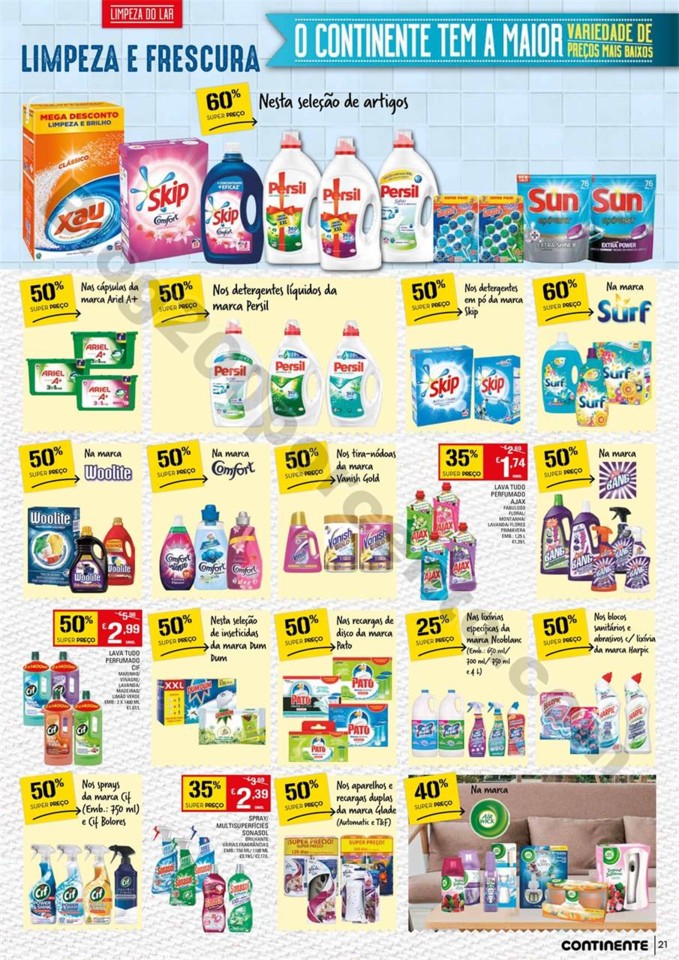 Antevisão Folheto CONTINENTE promoções de 3 a 9