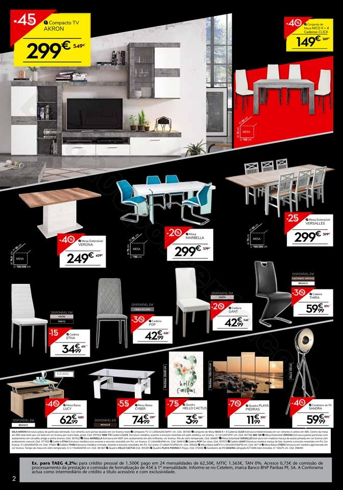 Antevisão Folheto CONFORAMA Black Friday Promoç