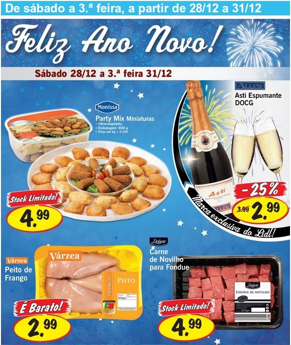 Antevisão Promoções | LIDL | de 28 a 31 dezembro